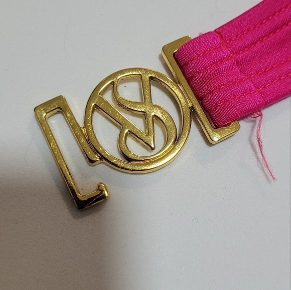 Vintage Victoria's Secret fuschia pink Bandeau hipster bikini set - Picture 5 of 11